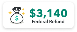 Federal Refund, $3,252
